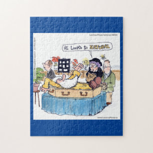 Puzzle Rick London So Natural Funeral Funny Old Hippie