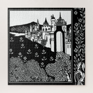 Puzzle « Riding Out From The Abbey » par Aubrey Beardsley