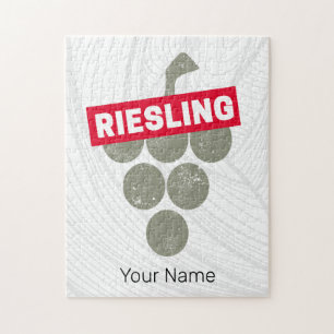 Puzzle Riesling Vine Vin Vin Vintage Boisson Design de ra