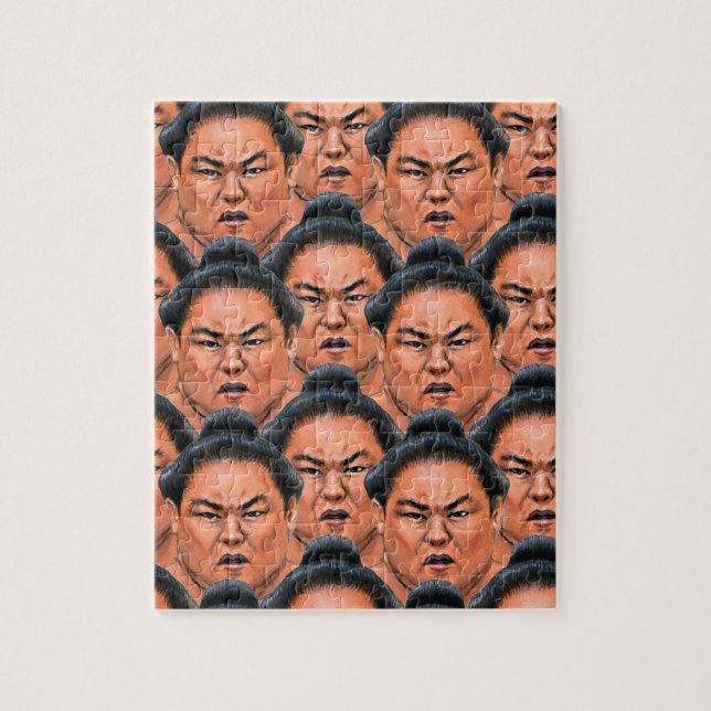 Puzzle RIKISHI ! ! (Lutteur de sumo) (Vertical)