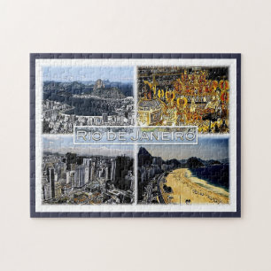 Puzzle Rio de Janeiro - Brésil - Mosaic -