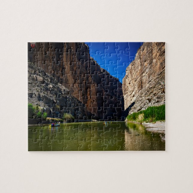 Puzzle Rio Grande River Texas (Horizontal)