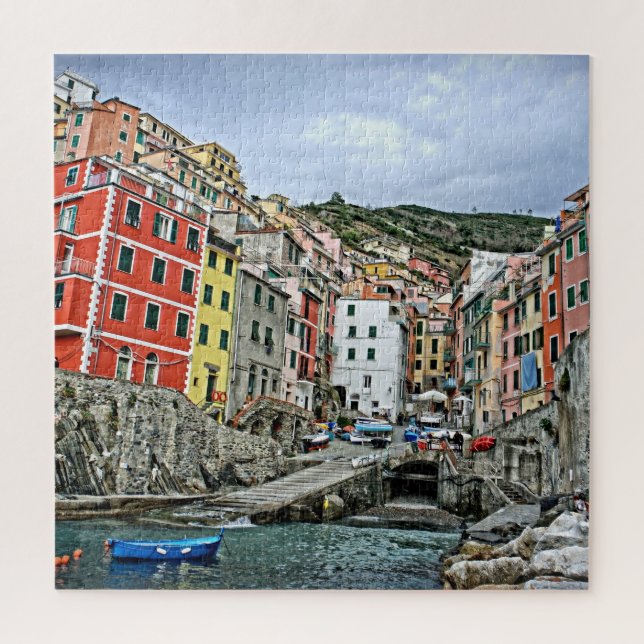 Puzzle Riomaggiore, Italie - Cinque Terre - 20x20 - 676 p (Vertical)