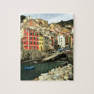 Puzzle Riomaggiore, Italie - les Cinque Terre - 8x10 pouc