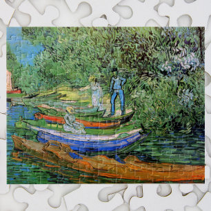 Puzzle Rive de l'Oise à Auvers par Vincent van Gogh