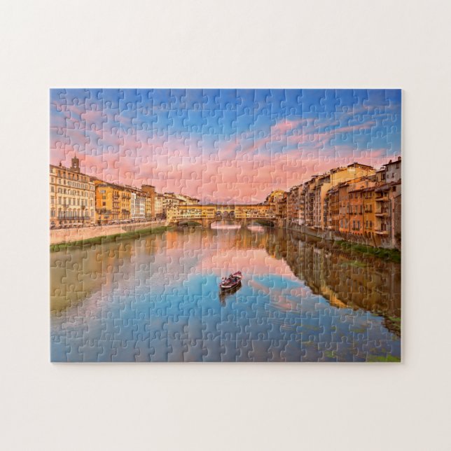 Puzzle River Arno at Sunset (Horizontal)
