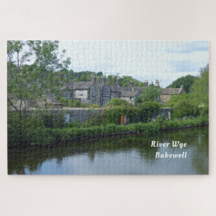 Puzzle River Wye Bakewell Derbyshire Angleterre Pittoresq