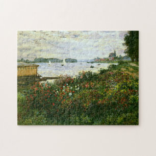 Puzzle Riverbank at Argenteuil Monet Fine Art
