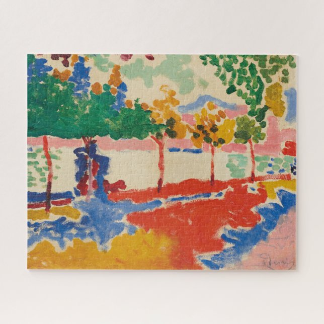 Puzzle Rives de la rivière | Andre Derain | (Horizontal)