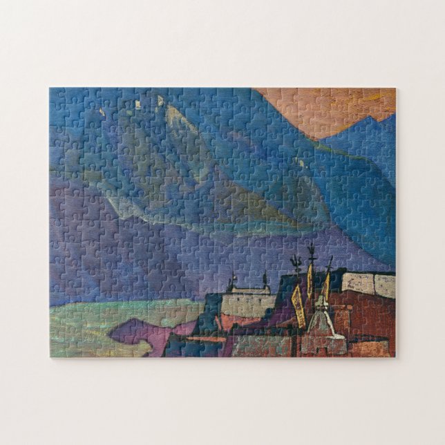 Puzzle Rivière Chandra par Nicholas Roerich (Horizontal)