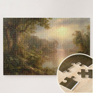 Puzzle Rivière de la Lumière, église Frederic Edwin