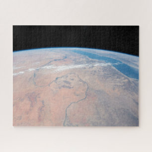 Puzzle Rivière Du Nil Qui Tourne Vers Le Nord Près De La