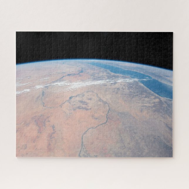 Puzzle Rivière Du Nil Qui Tourne Vers Le Nord Près De La  (Horizontal)