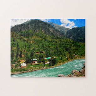 Puzzle Rivières de haute montagne Pakistan.