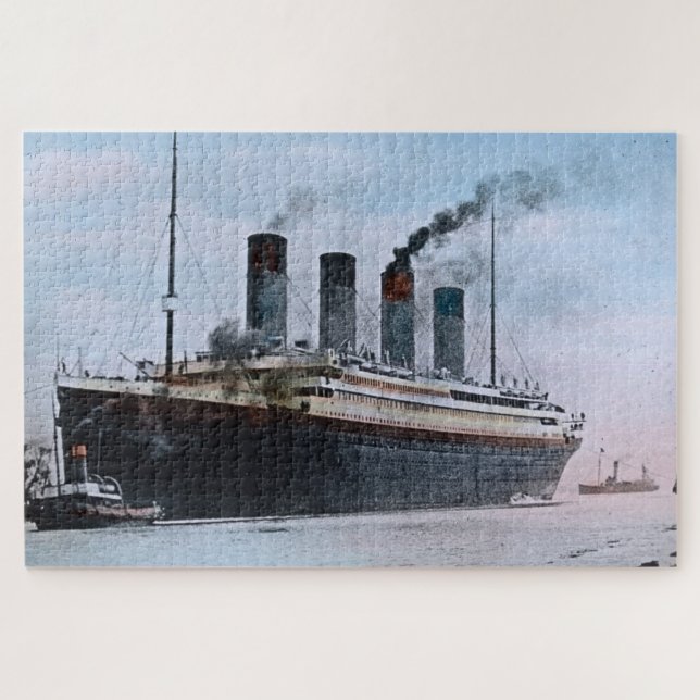 Puzzle RMS Titanic Belfast Irlande Vintage (Horizontal)