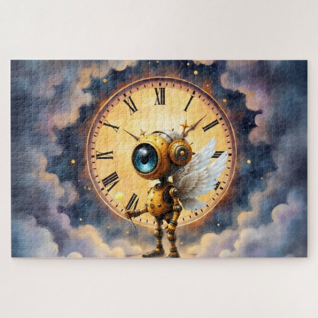 Puzzle Robby the Winged Timekeeper – Wings of Time Series (Horizontal)