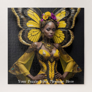 Puzzle Robe à papillon d'une femme africaine
