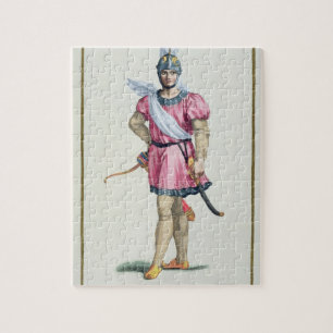 Puzzle Robe d'un soldat normand de 'DES Estamp de Receuil