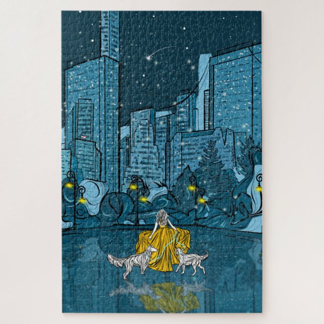 Puzzle Robin de Noël (Vertical)