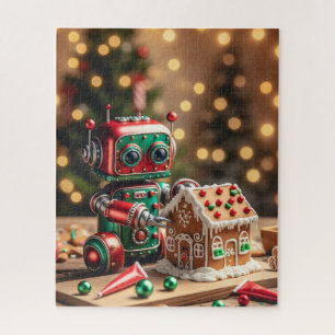 Puzzle robot de Noël