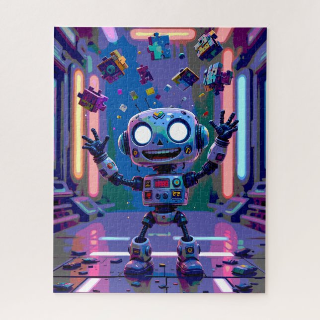 Puzzle robotique (Vertical)