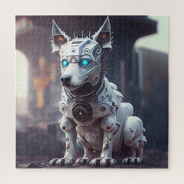 Puzzle Robotique chien (Vertical)