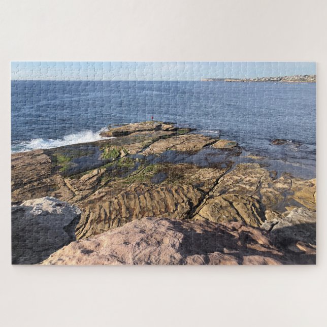 Puzzle rochers du littoral (Horizontal)