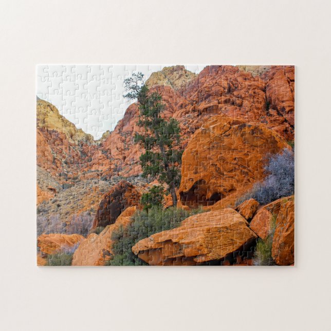 Puzzle Rochers et canyons rouges Utah. (Horizontal)