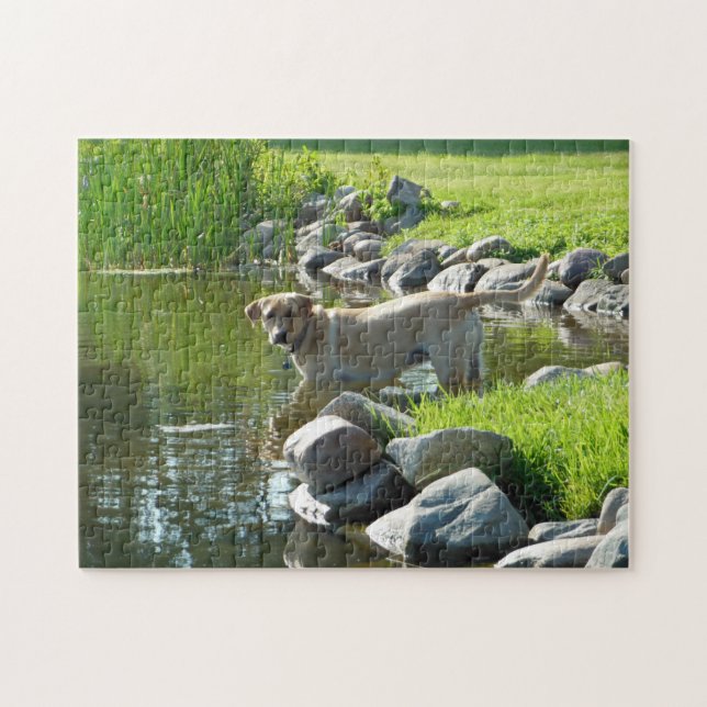 Puzzle Roches de lac labrador Retriever (Horizontal)