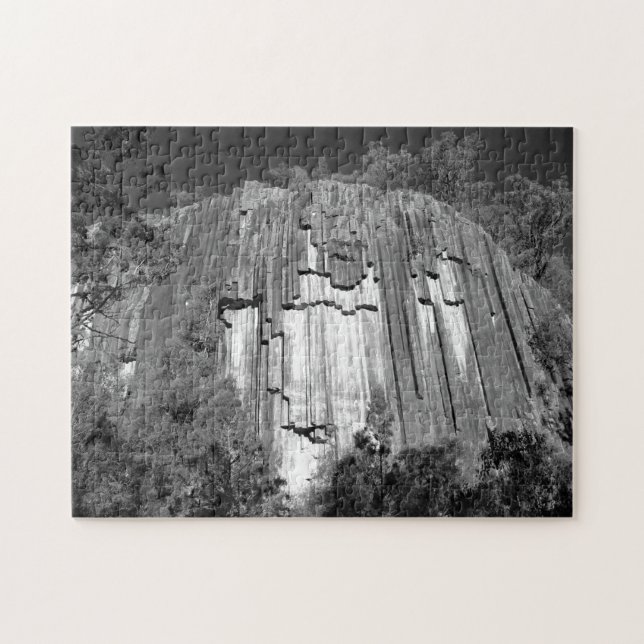 Puzzle Roches sciées noires et blanches (Horizontal)
