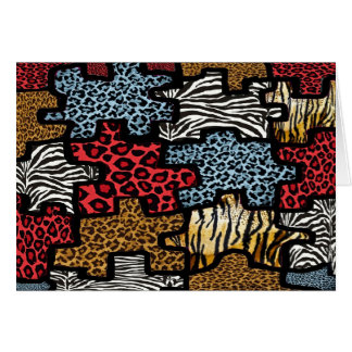 Puzzle Rockabilly Impression Animale RAB