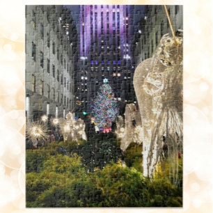 Puzzle Rockefeller Plaza Christmas NYC