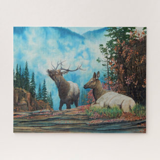Puzzle Rocky Mountain Elk, bull elk