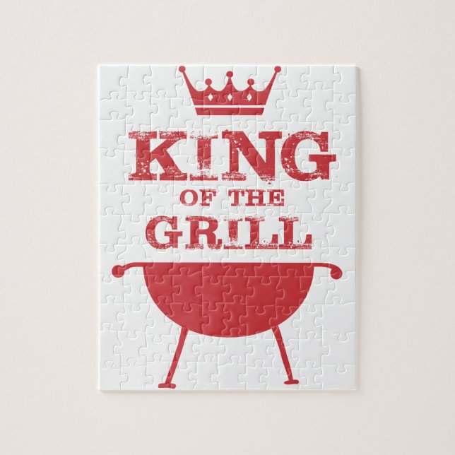 Puzzle Roi Du Grill, Rouge (Vertical)