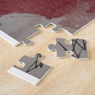 Puzzle Roi Rose Aquarelle Originale