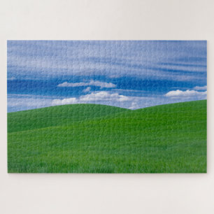 Puzzle Rolling Green Blé Fields of the Palouse Hard