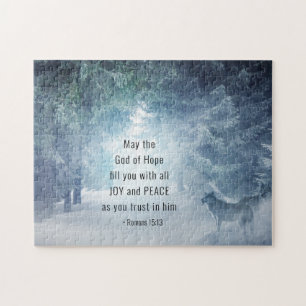 Puzzle Romains 15:13 Le Dieu de l'Espoir