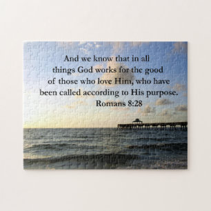 PUZZLE ROMAINS 8:28 BIBLE