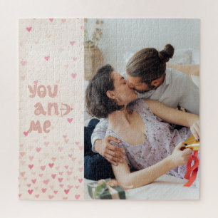 Puzzle Romantic You And Me Valentine's Day Photo 