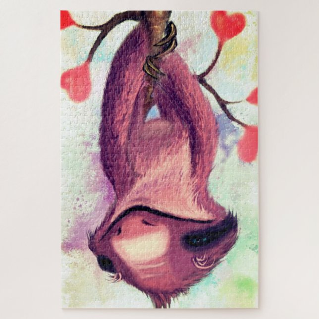 Puzzle romantique des fentes (Vertical)
