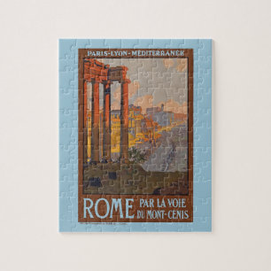 Puzzle Rome antique Voyage et peinture