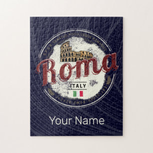 Puzzle Rome Italie Retro Colisée Vintage