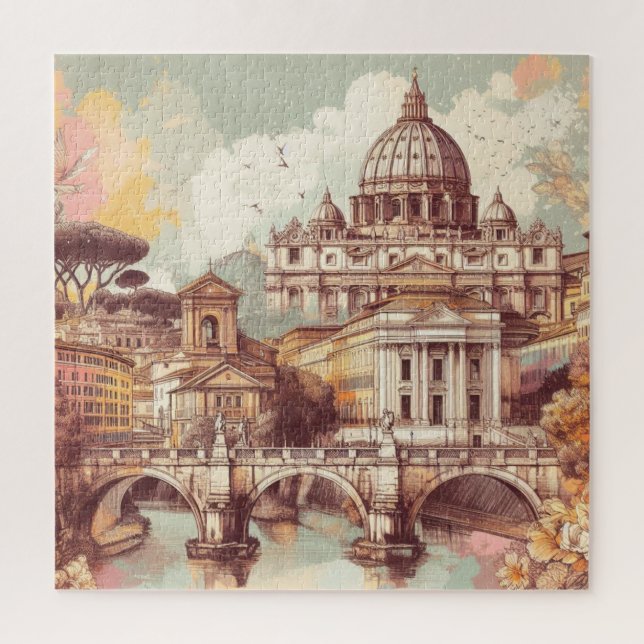 Puzzle Rome Vatican Italie Europe (Vertical)