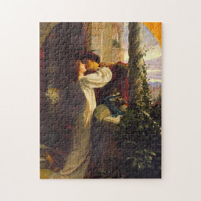 Puzzle Romeo et Juliet c. 1884 par Sir Frank Dicksee (Vertical)