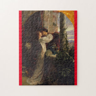 Puzzle Roméo et Juliette 1884 Vérone Balcon Dicksee art