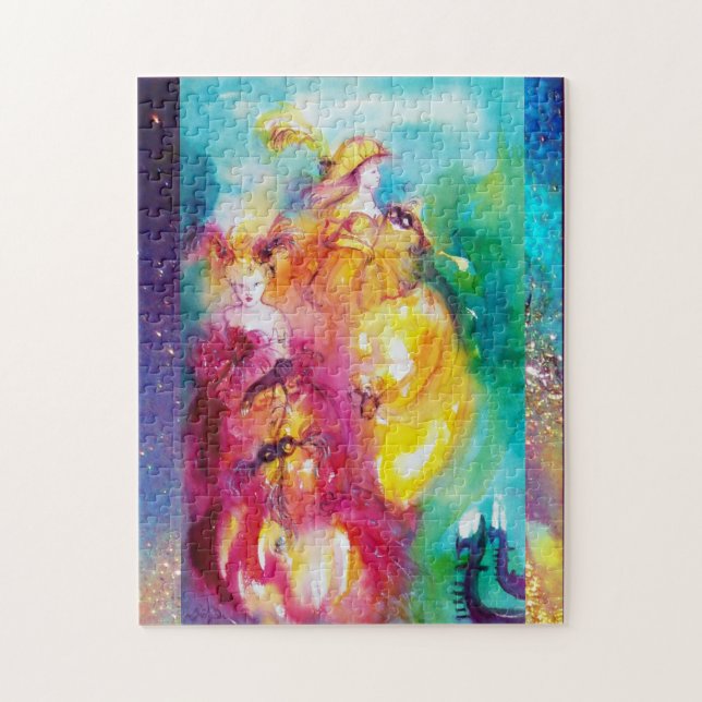 Puzzle RONDO EN LAGON / Bal mascarade vénitienne (Vertical)