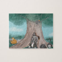 Roo Cottage Puzzle, 8"x10"