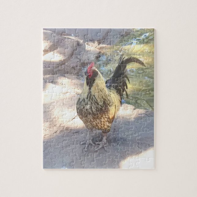 Puzzle Rooster (Vertical)