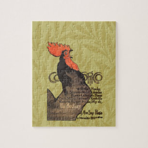 Puzzle Rooster Steinlen Cocorico French Art