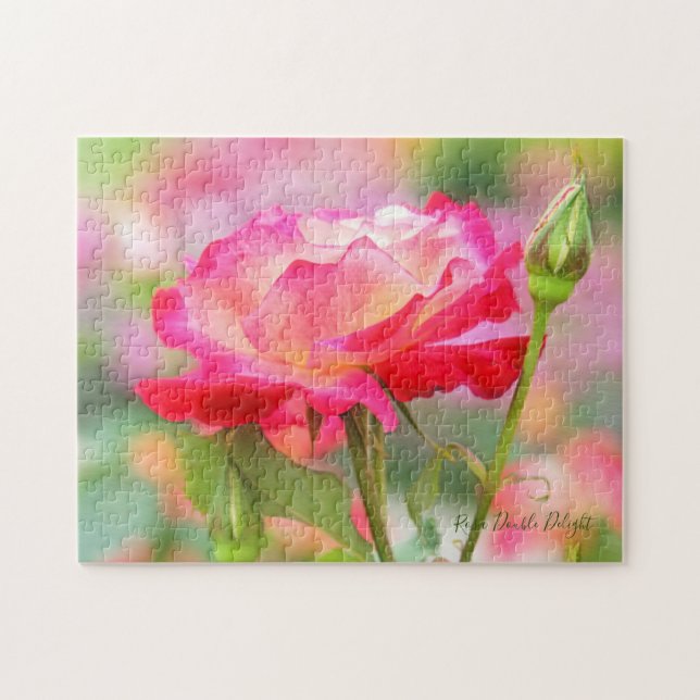 Puzzle Rosa Double Delight (Horizontal)
